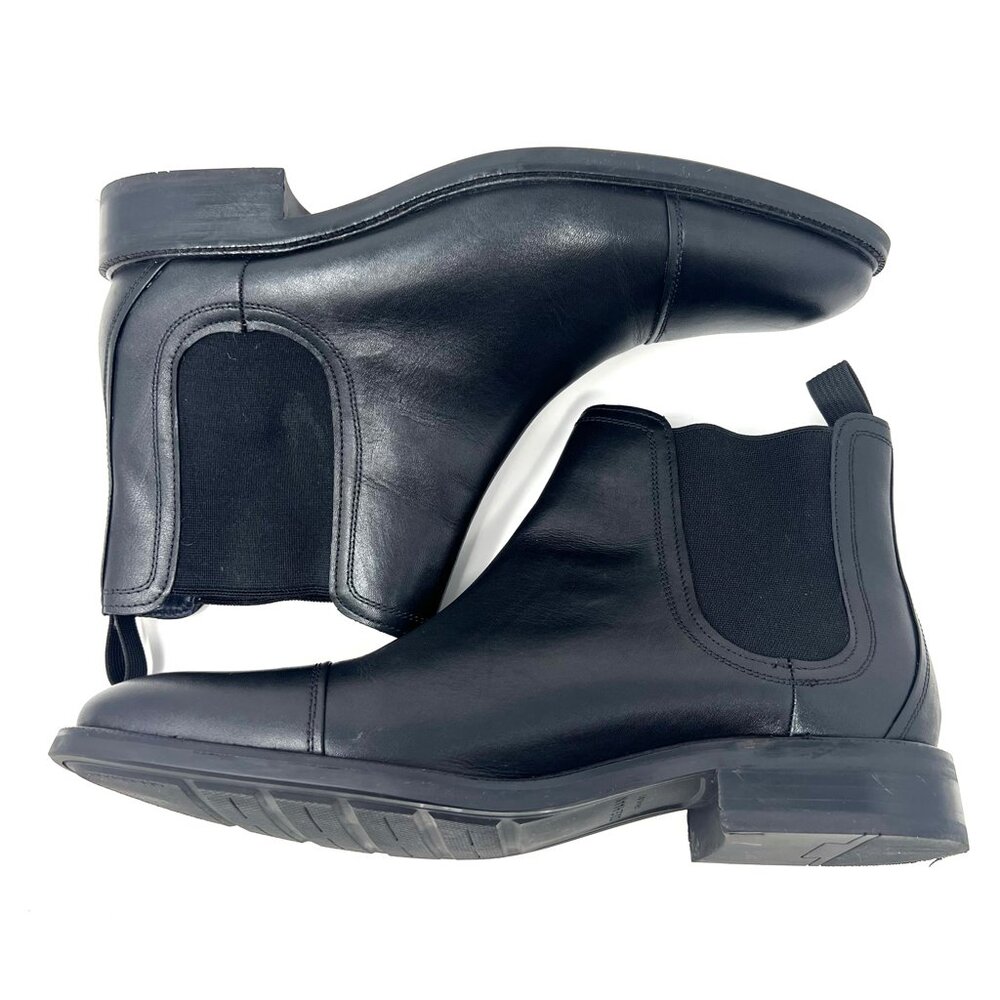 Cole Haan Men’s Grand OS Conway Chelsea Boot Sz 12 Black Leather Waterproof GUC - Picture 6 of 10